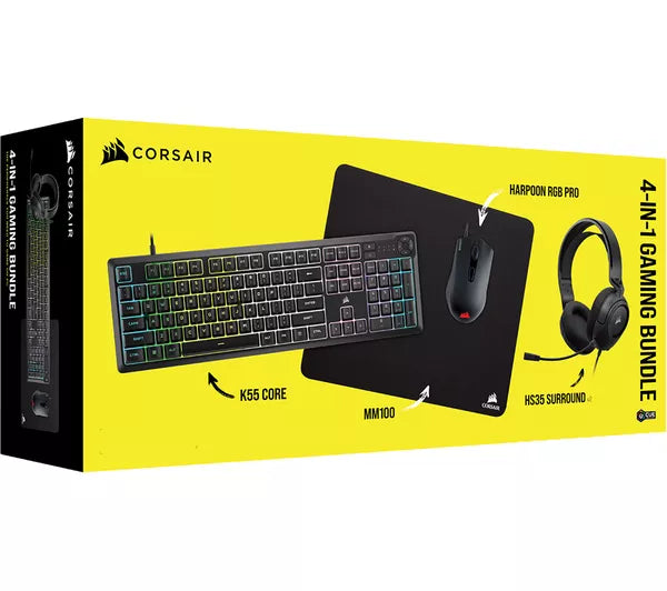 Corsair Premium 4-in-1 Gaming Bundle